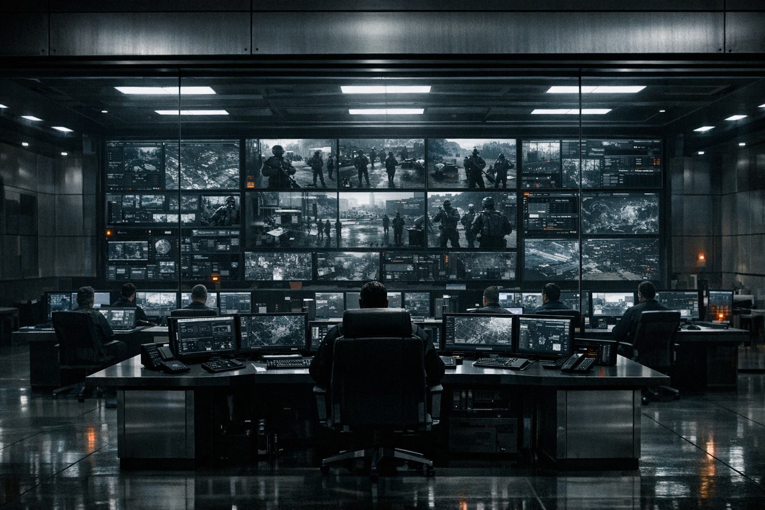 Salle de commandement TEC1.